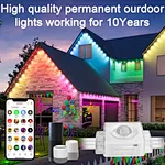permanent outdoor christmas light